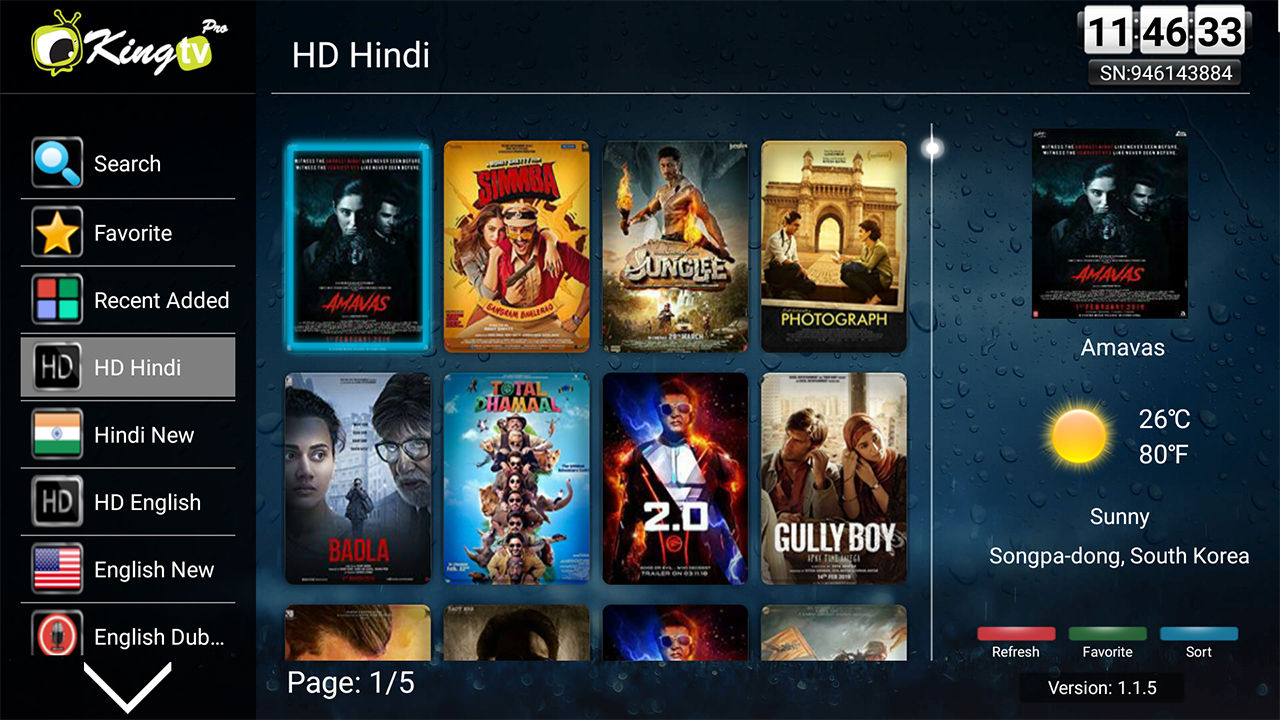 King Tv Pro HD Indian Movies
